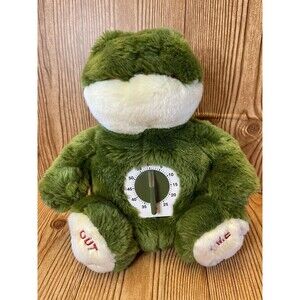 Jaag Time Out Green Frog Soft Plush Toy With Timer Times Up Or Times Out